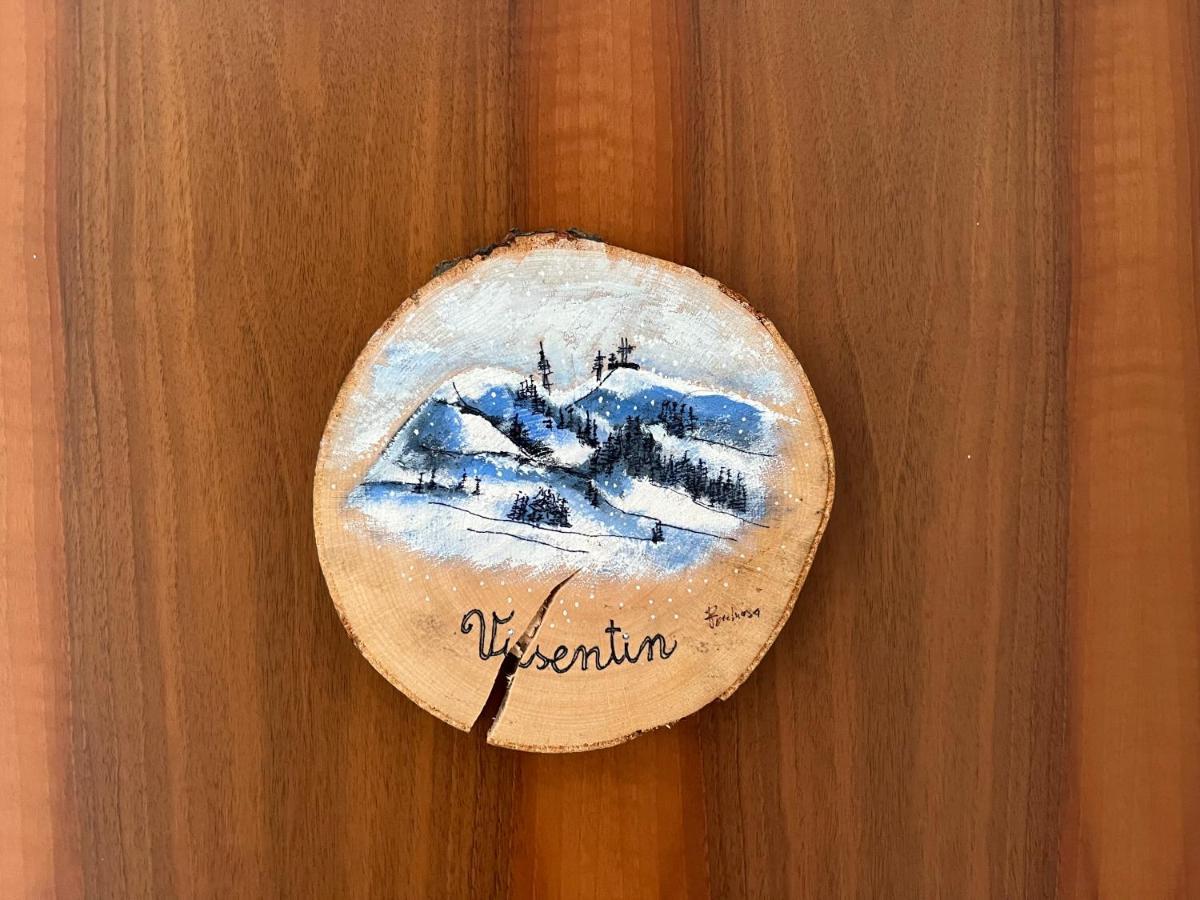 Visentin - Meraviglioso Attico In Legno Visome ภายนอก รูปภาพ